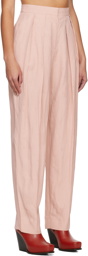 Stella McCartney Pink Pleated Trousers