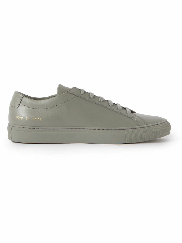 Photo: Common Projects - Original Achilles Leather Sneakers - Gray