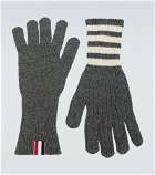 Thom Browne - Cashmere gloves