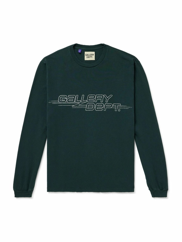Photo: Gallery Dept. - Skate Printed Cotton-Jersey T-Shirt - Black