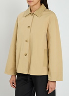 Arma Sina Cotton Overshirt Jacket Beige