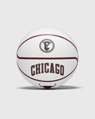 Wilson Nba Team City Collector Basketball Chicago Bulls Size 7 Red|White - Mens - Sports Equipment