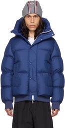 Moncler Blue Risler Down Jacket