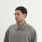 Gentle Monster Musubi Sunglasses in Silver/Brown 