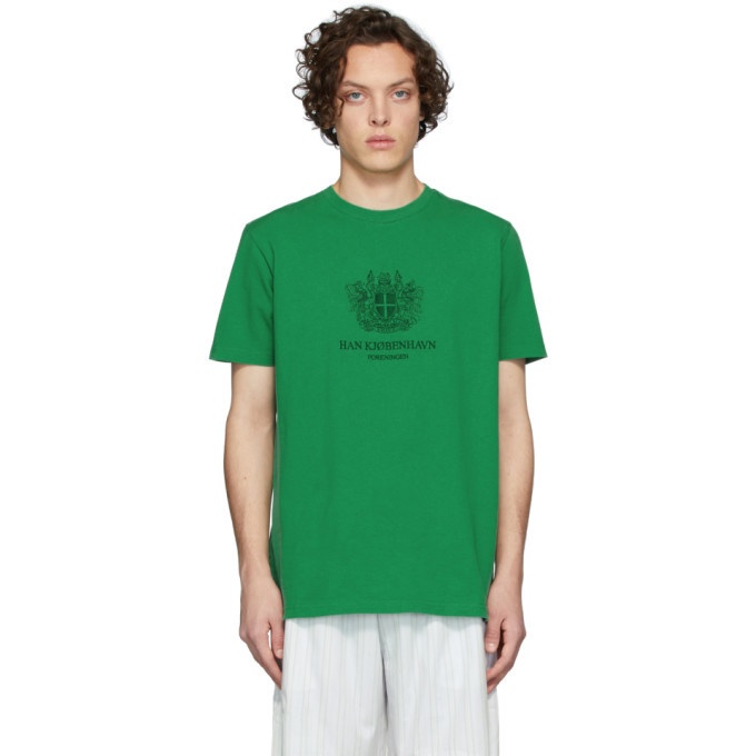 Photo: Han Kjobenhavn Green Artwork T-Shirt