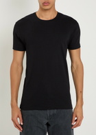 Tom Ford Perforated Cotton T-shirt Black