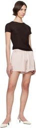 LESET Pink Barb Boxer Shorts