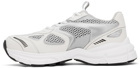 Axel Arigato White & Silver Marathon Runner Sneakers