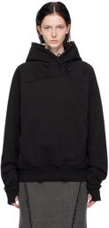 Hyein Seo Black Button Hoodie