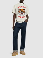 KENZO PARIS - Tiger Print Cotton Jersey T-shirt