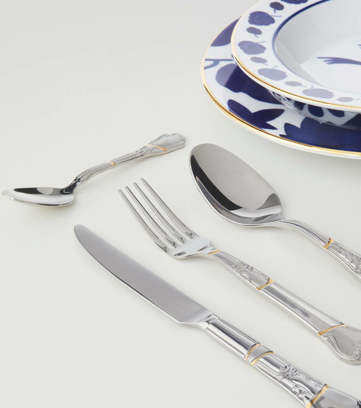 Seletti Kintsugi flatware set by Marcantonio Raimondi Malerba
