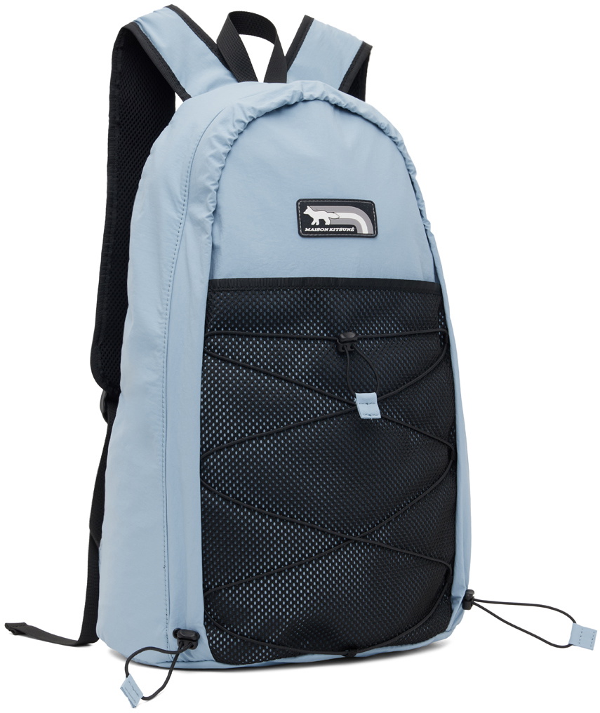 Maison Kitsuné Blue Flash Fox Backpack