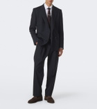 Dolce&Gabbana Pinstripe wool-blend straight pants