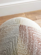 Missoni Home - Island Striped Velour Pouf