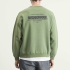Neighborhood Men's Plain Logo Sweatshirt in Green