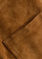Stouls Lilou Stretch-suede Trousers Tan