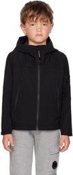 C.P. Company Kids Kids Black Hooded Jacket