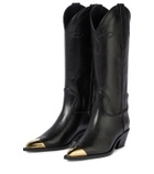 Khaite - Fontana leather cowboy boots