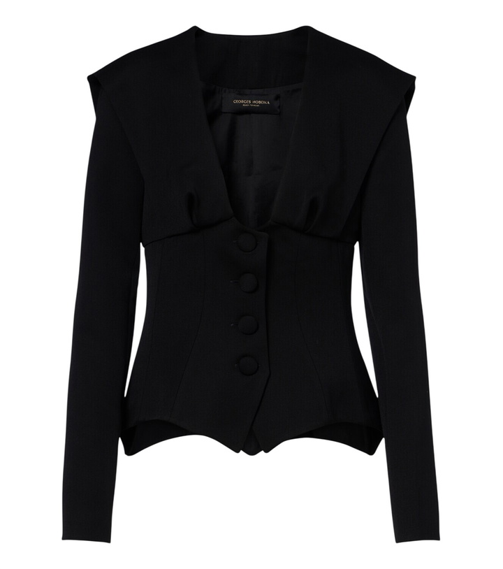 Photo: Georges Hobeika Single-breasted jacket