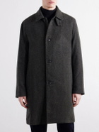 Sunspel - Wool-Tweed Coat - Green