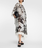 Dries Van Noten Printed cotton kaftan