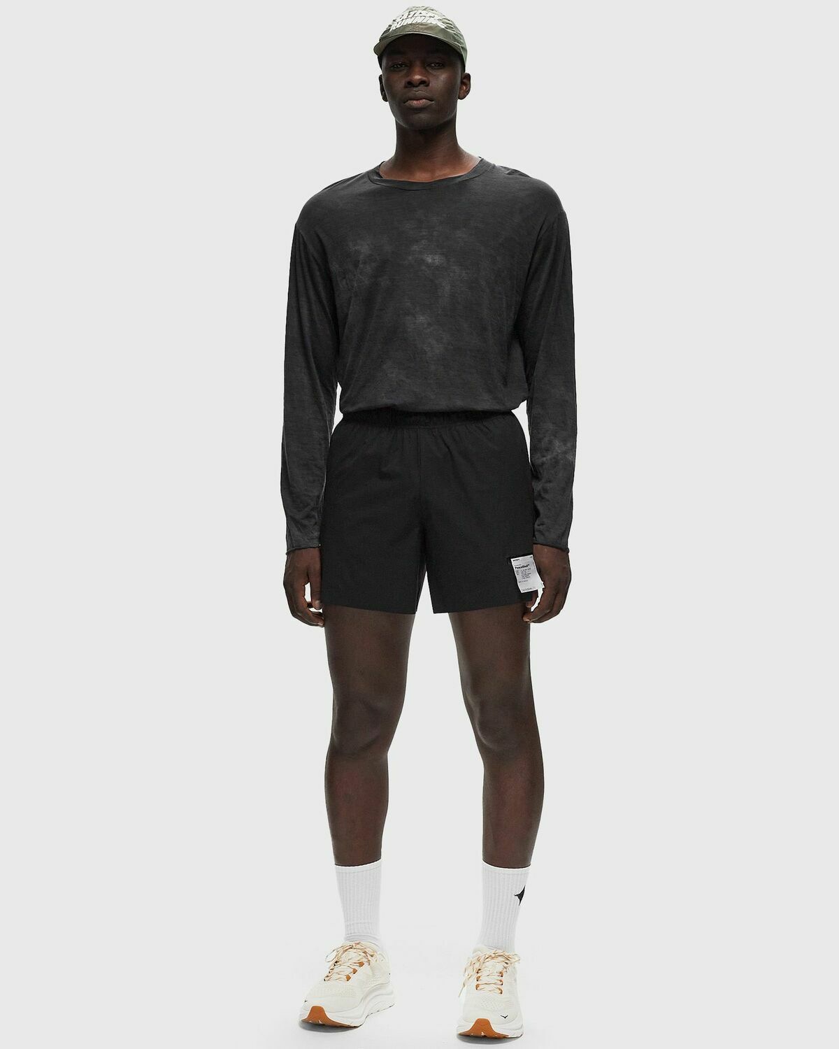 Satisfy Running Peace Shell 5 Unlined Shorts Black Sport & Team