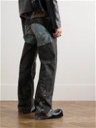Acne Studios - Pentyone Bootcut Trompe L'oeil Jeans - Black