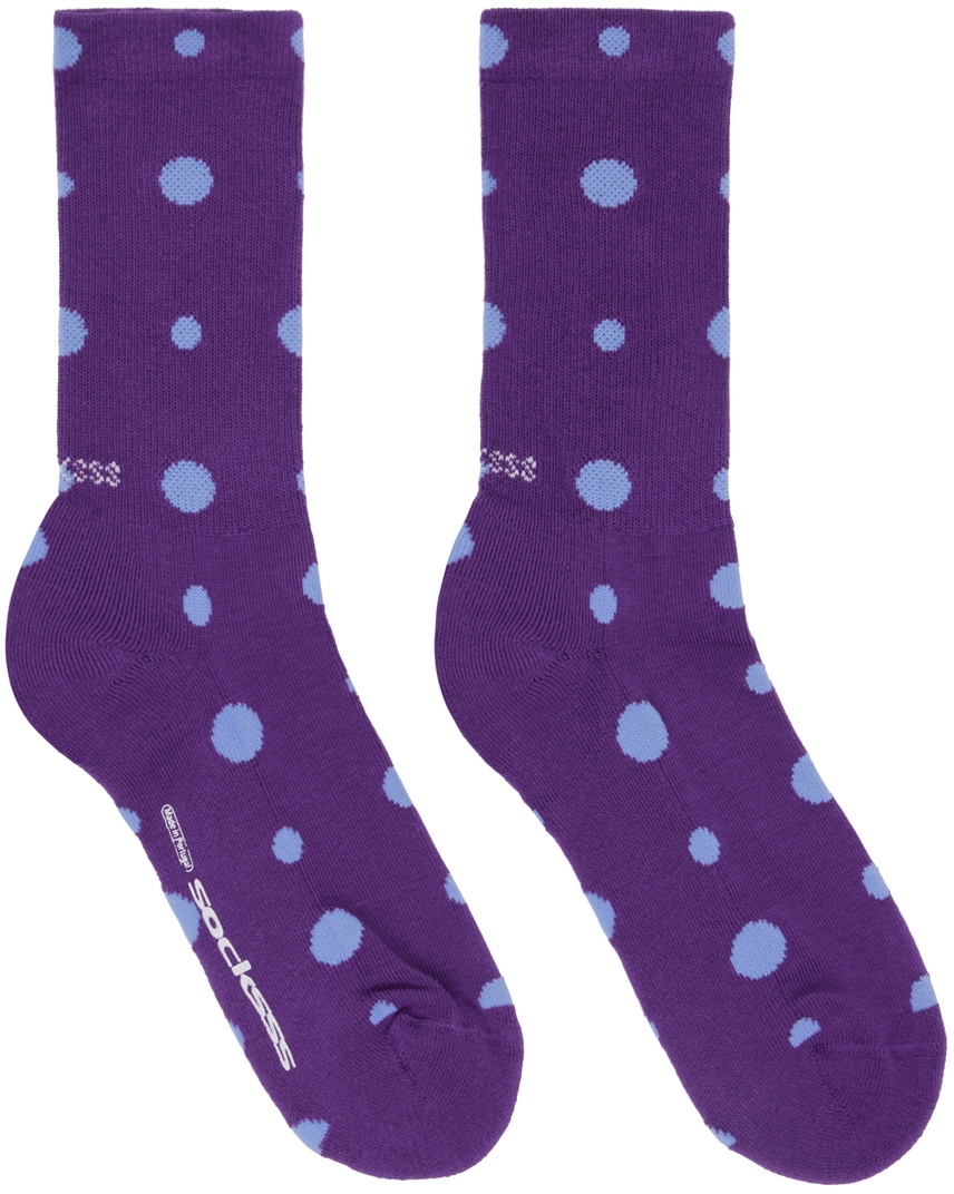 SOCKSSS Two-Pack Purple Socks