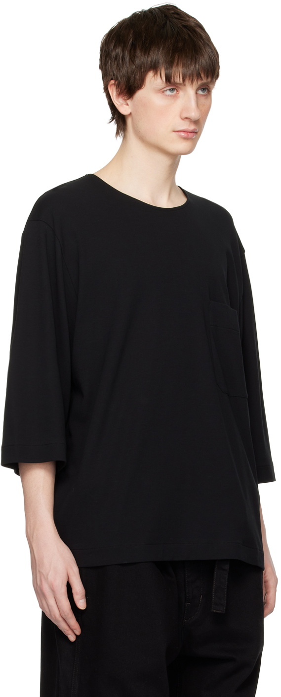 LEMAIRE Black Boxy T-Shirt Lemaire