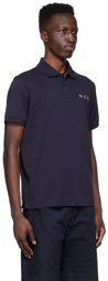 Moncler Navy Cotton Polo