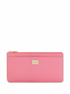 DOLCE & GABBANA - Leather Zipped Credit Card Case