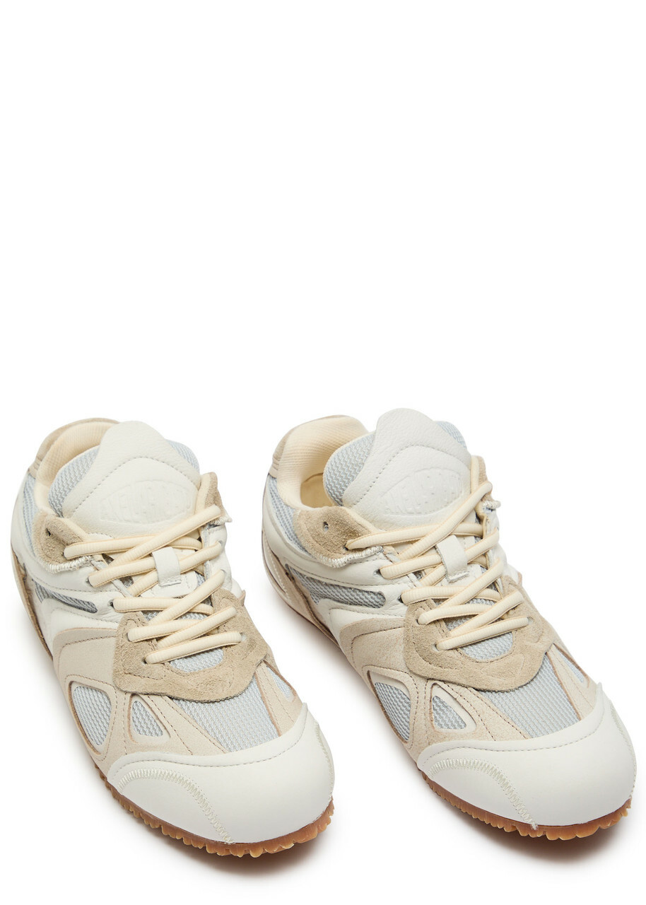 Axel Arigato Slow Runner Panelled Mesh Sneakers Ivory