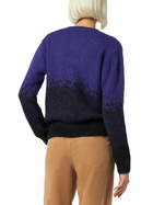 MC2 Saint Barth Woman Crewneck Soft Sweater With Queen Of The Night Embroidery