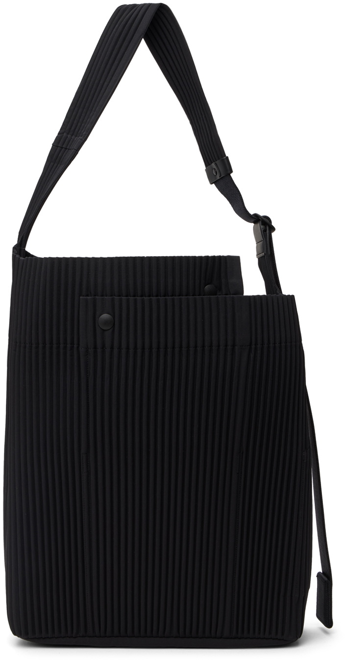 HOMME PLISSÉ ISSEY MIYAKE Black Utility Tote Homme Plisse Issey Miyake