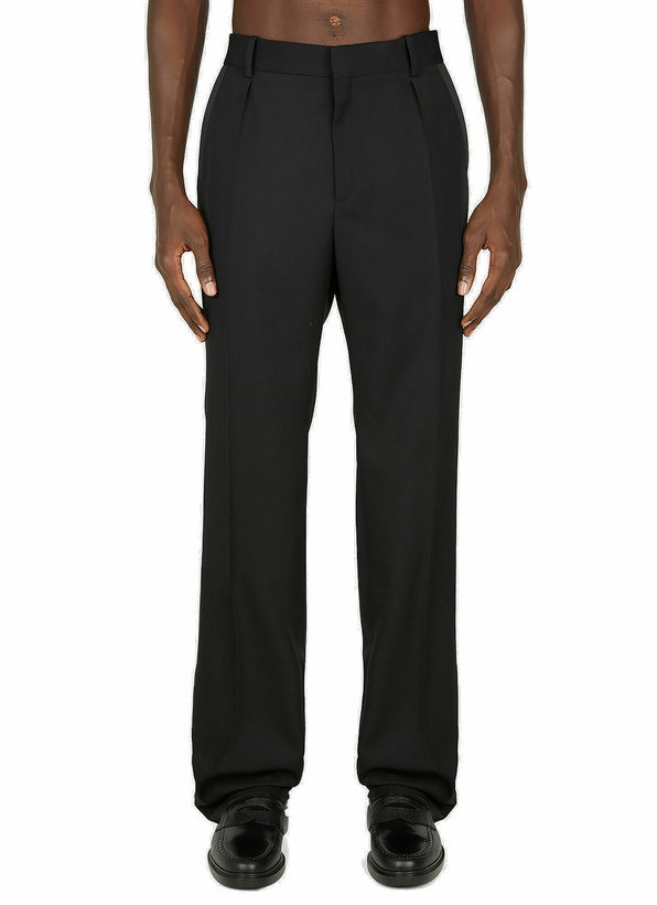 Photo: Saint Laurent - Tuxedo Pants in Black