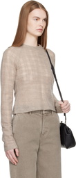 mfpen Beige Raglan LS T-shirt