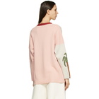 Loewe Pink and Grey Ken Price Edition La Palme Cardigan