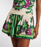 Poupette St Barth Colleen floral miniskirt