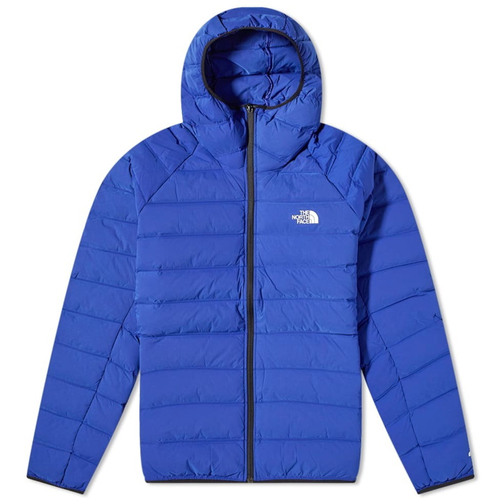 Photo: The North Face Men's Remastered Down Hooded Jacket in Lapis Blue