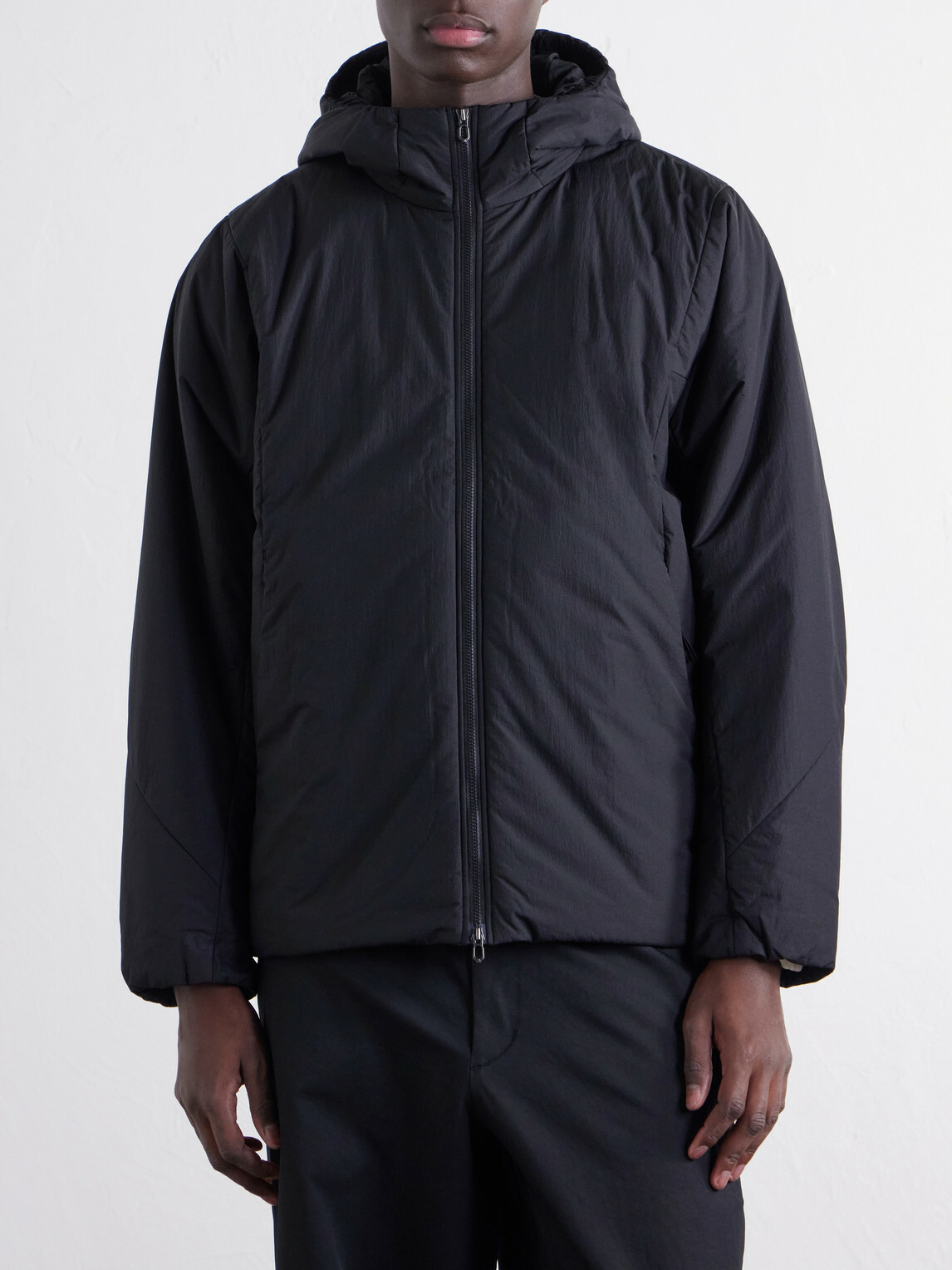 Goldwin - Tsubai Hooded Padded Shell Ski Jacket - Black