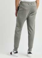 PS Paul Smith Zebra-appliquéd Cotton Sweatpants Grey