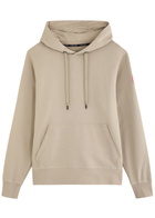 Canada Goose Huron Hooded Cotton Sweatshirt Beige
