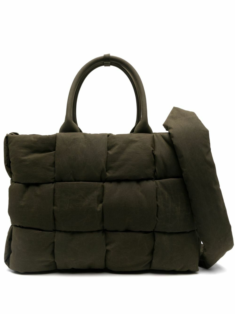 直営店☆BOTTEGA VENETA☆最終SALE! ARCO PADDED トートバッグ Bottega Veneta - Large Arco Graphite Padded Tote Bag