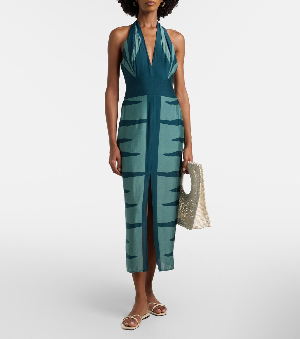 ViX Paula Hermanny Ina printed midi dress