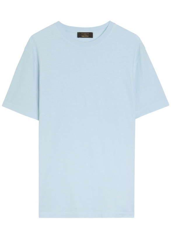 Photo: Slowear Cotton T-shirt Light Blue