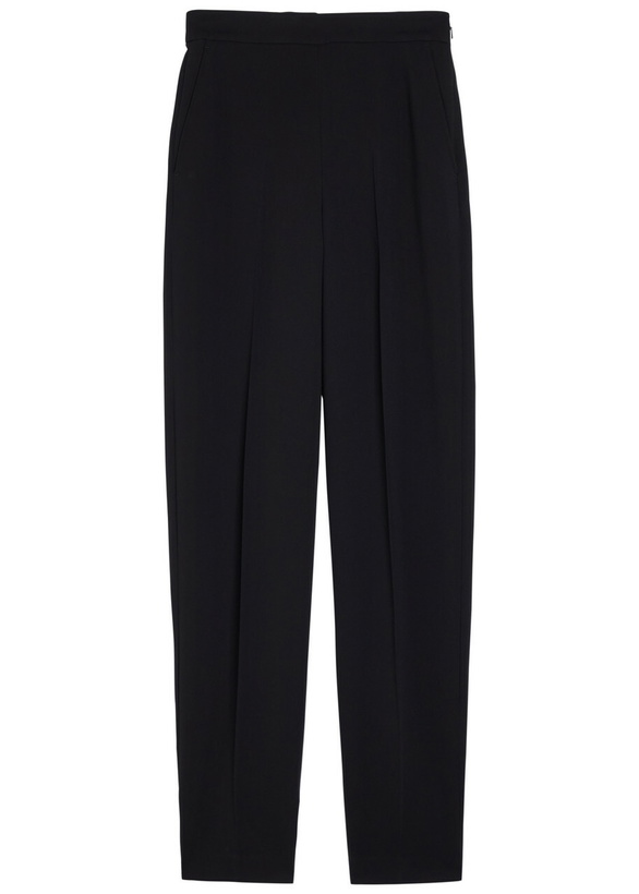 Photo: Joseph Pat Barrel-leg Cady Trousers Black