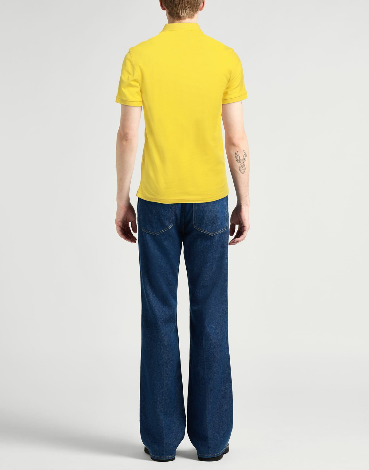Barbour Mens Polo shirt in Yellow