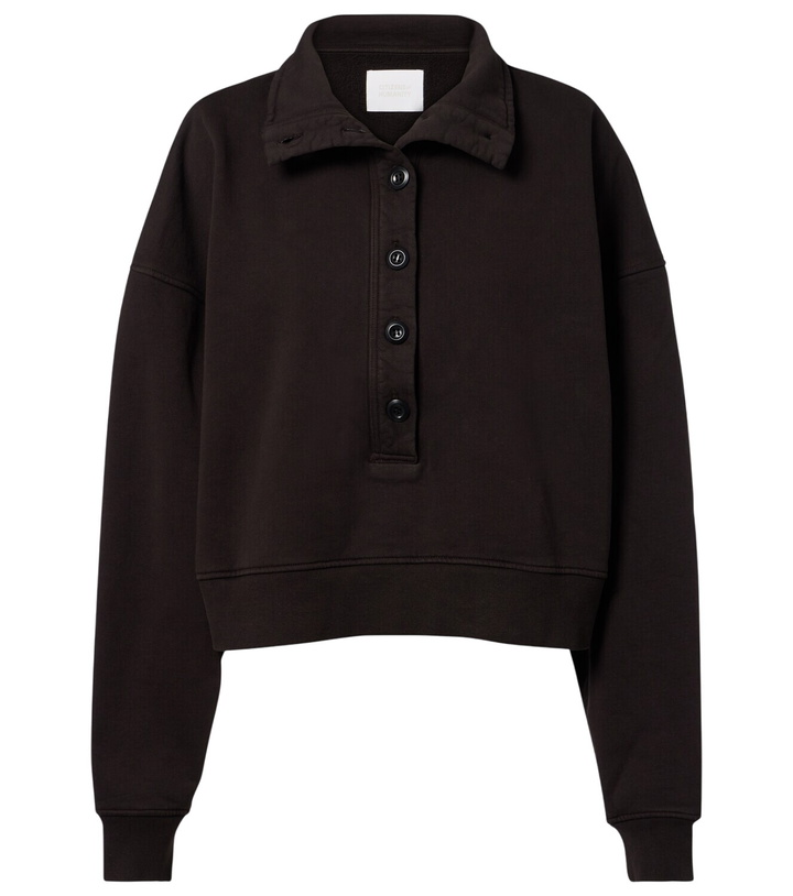 Photo: Citizens of Humanity Mirelle cotton fleece sweatshirt