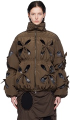 J.Kim Brown Bale Puffer Jacket
