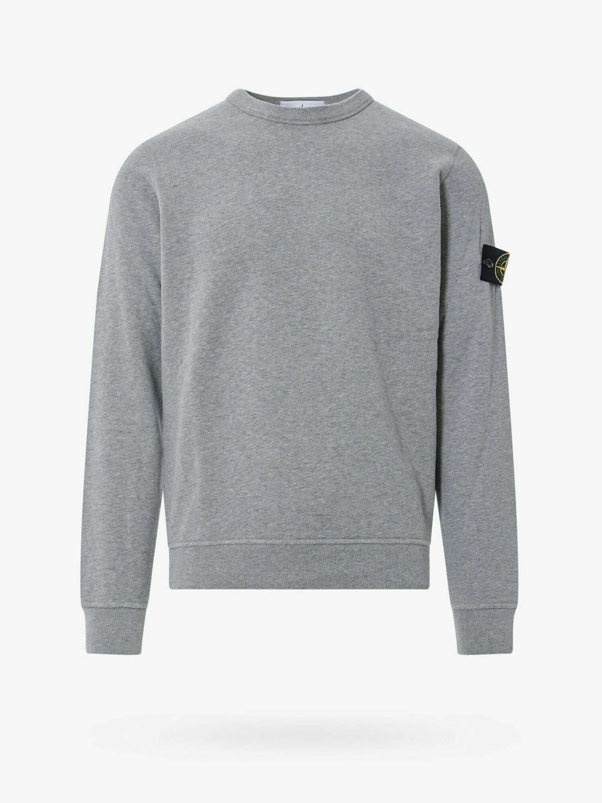 Mens grey hot sale stone island sweatshirt